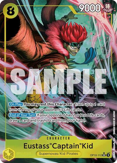 Eustass"Captain"Kid (112) (Parallel) (OP10-112) [Royal Blood] | Jack's On Queen