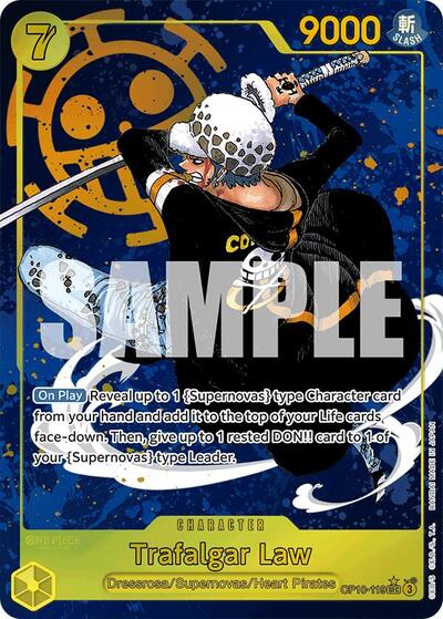 Trafalgar Law (119) (Parallel) (OP10-119) [Royal Blood] | Jack's On Queen