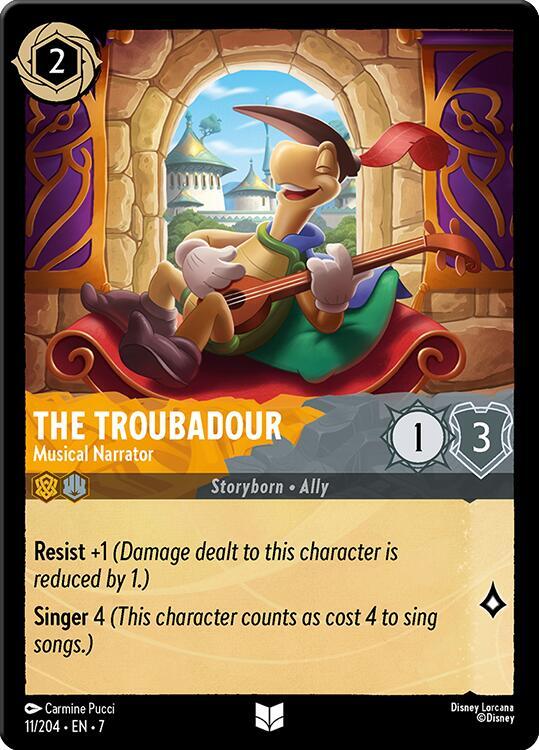 The Troubadour - Musical Narrator (11/204) [Archazia's Island] | Jack's On Queen