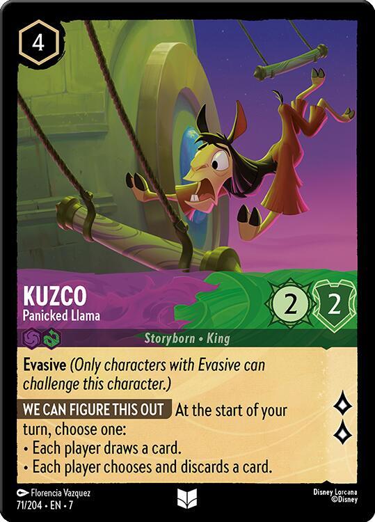 Kuzco - Panicked Llama (71/204) [Archazia's Island] | Jack's On Queen