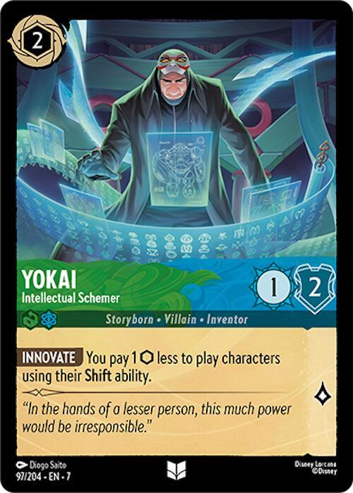 Yokai - Intellectual Schemer (97/204) [Archazia's Island] | Jack's On Queen