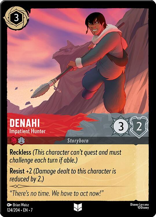 Denahi - Impatient Hunter (124/204) [Archazia's Island] | Jack's On Queen