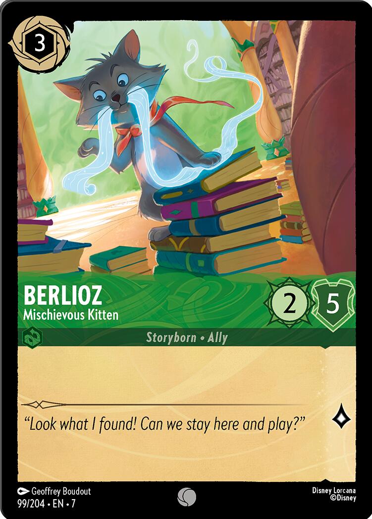 Berlioz - Mischievous Kitten (99/204) [Archazia's Island] | Jack's On Queen