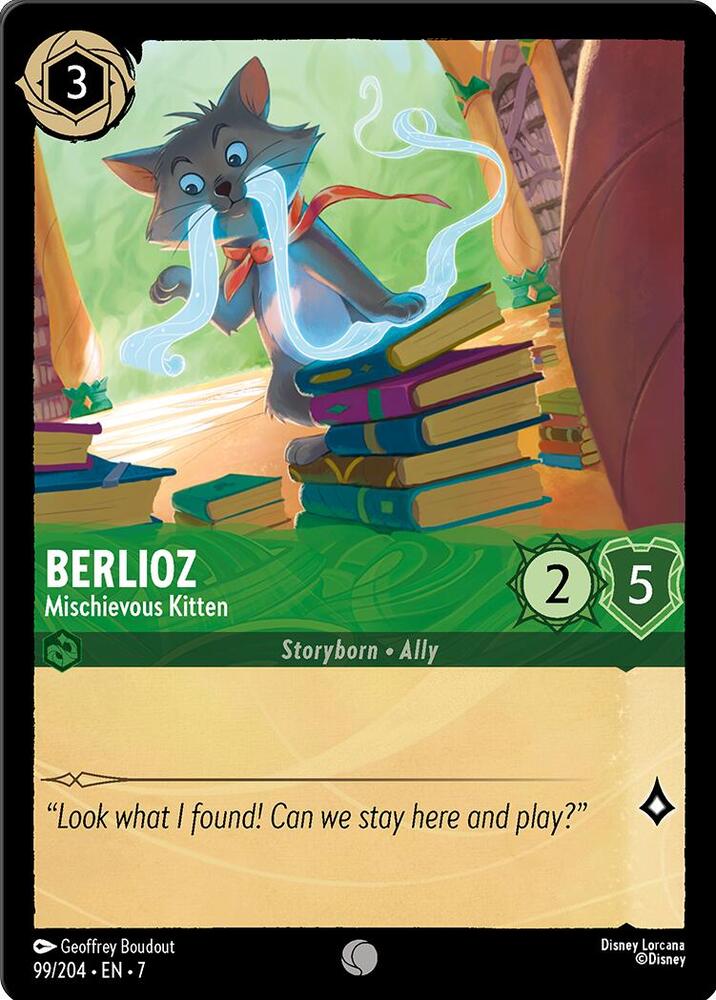 Berlioz - Mischievous Kitten (99/204) [Archazia's Island] | Jack's On Queen