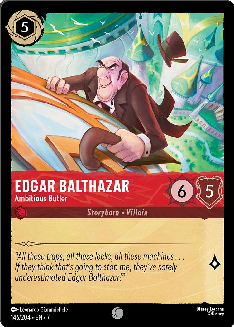 Edgar Balthazar - Ambitious Butler (146/204) [Archazia's Island] | Jack's On Queen