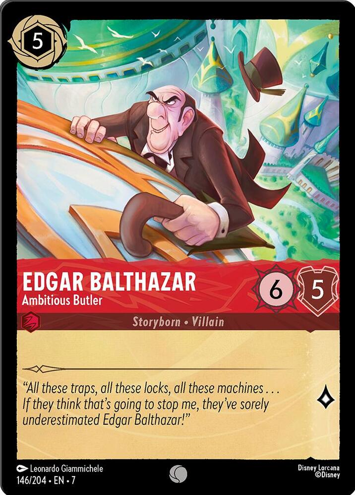 Edgar Balthazar - Ambitious Butler (146/204) [Archazia's Island] | Jack's On Queen