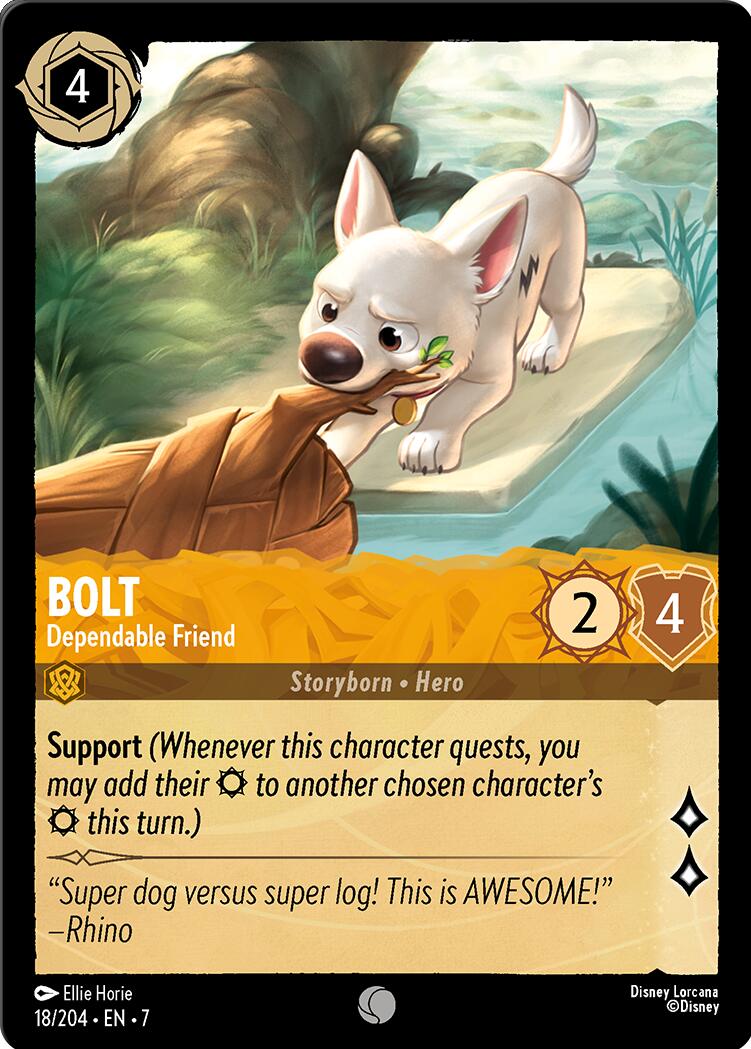 Bolt - Dependable Friend (18/204) [Archazia's Island] | Jack's On Queen