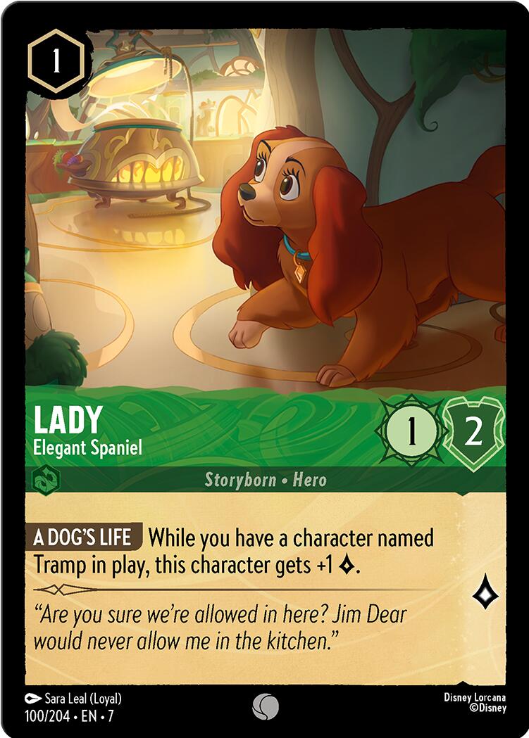 Lady - Elegant Spaniel (100/204) [Archazia's Island] | Jack's On Queen
