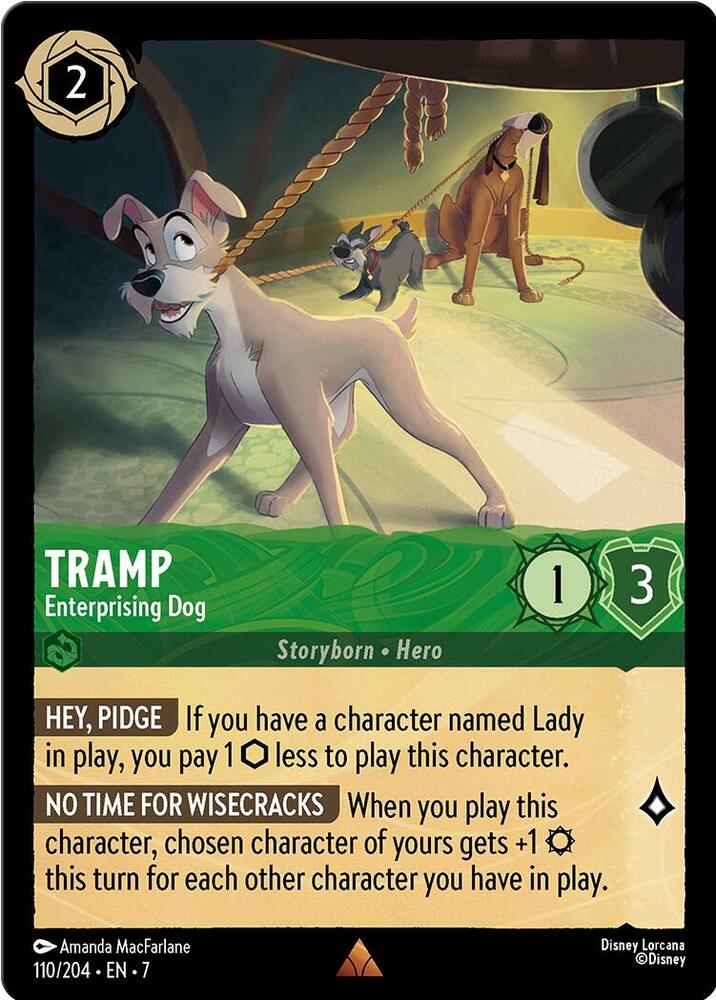 Tramp - Enterprising Dog (110/204) [Archazia's Island] | Jack's On Queen