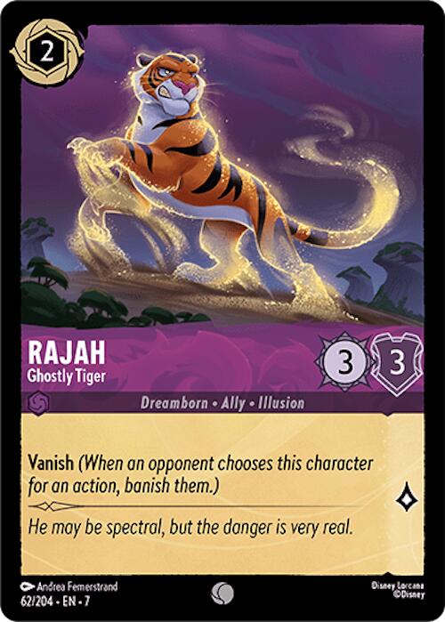 Rajah - Ghostly Tiger (62/204) [Archazia's Island] | Jack's On Queen