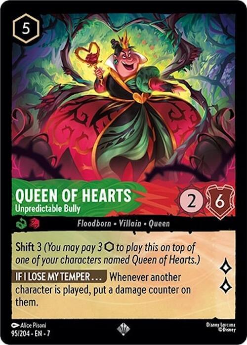 Queen of Hearts - Unpredictable Bully (95/204) [Archazia's Island] | Jack's On Queen