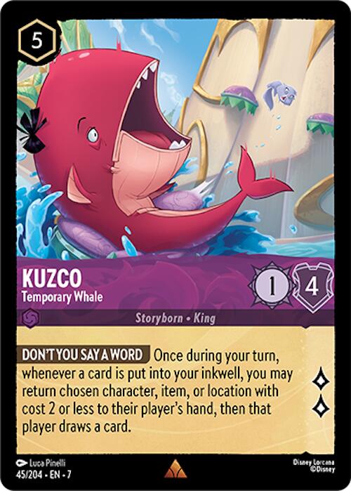 Kuzco - Temporary Whale (45/204) [Archazia's Island] | Jack's On Queen