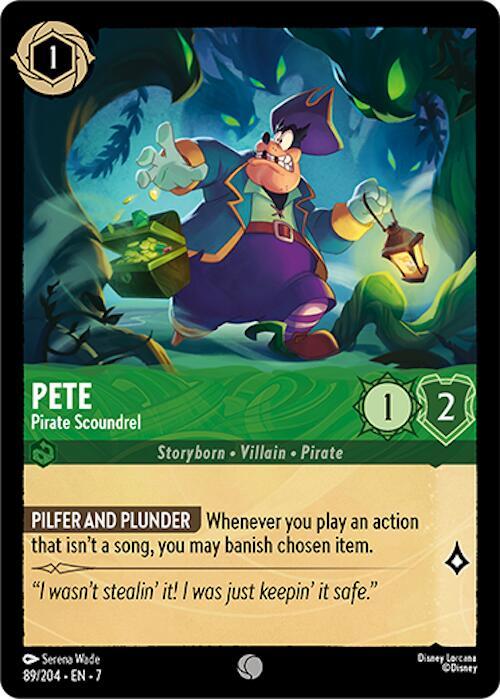 Pete - Pirate Scoundrel (89/204) [Archazia's Island] | Jack's On Queen