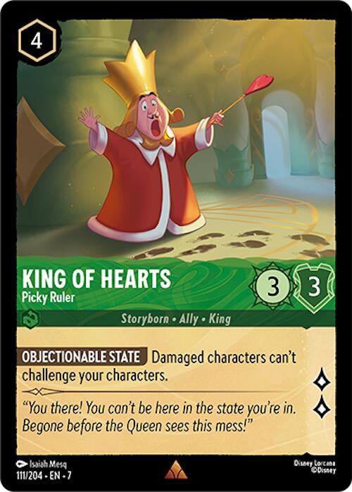 King of Hearts - Picky Ruler (111/204) [Archazia's Island] | Jack's On Queen