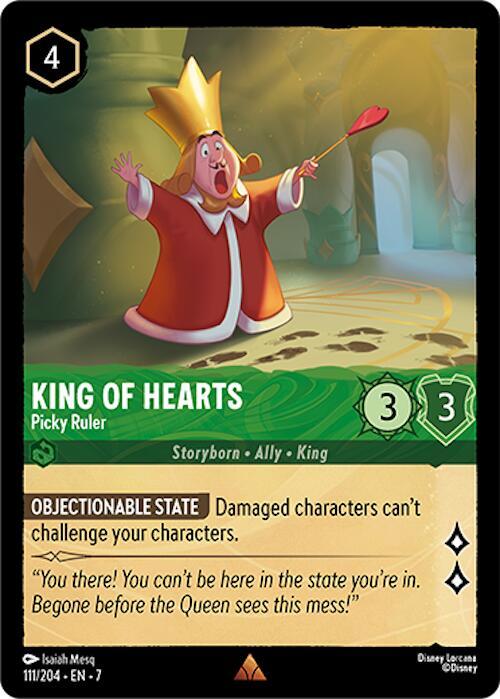 King of Hearts - Picky Ruler (111/204) [Archazia's Island] | Jack's On Queen