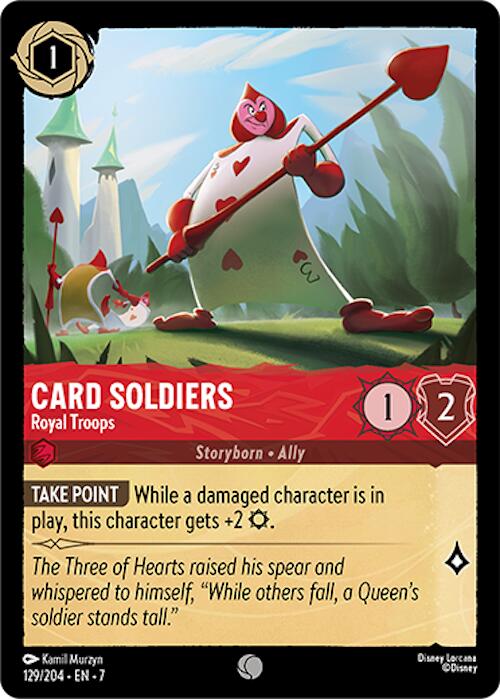 Card Soldiers - Royal Troops (129/204) [Archazia's Island] | Jack's On Queen