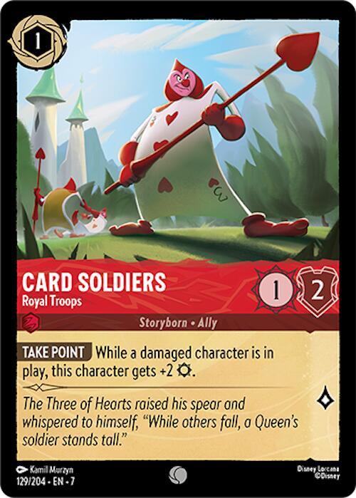 Card Soldiers - Royal Troops (129/204) [Archazia's Island] | Jack's On Queen