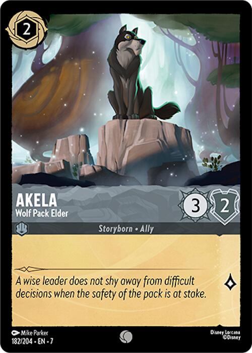 Akela - Wolf Pack Elder (182/204) [Archazia's Island] | Jack's On Queen