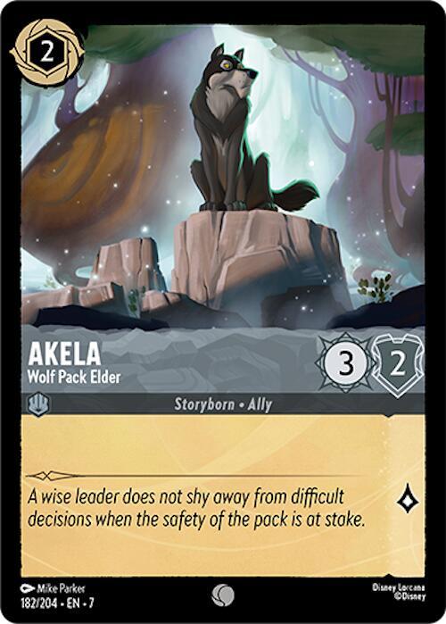 Akela - Wolf Pack Elder (182/204) [Archazia's Island] | Jack's On Queen