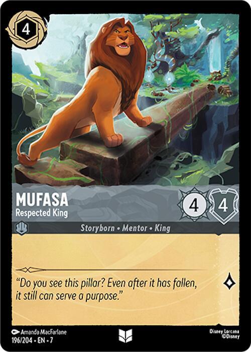 Mufasa - Respected King (196/204) [Archazia's Island] | Jack's On Queen
