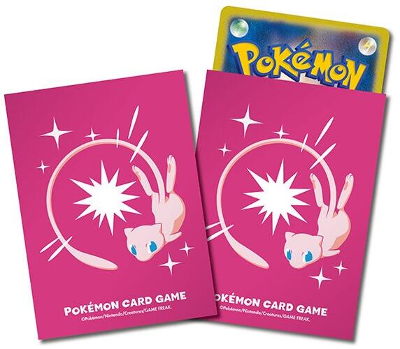 Card Sleeves - Mew (64-Pack) (Pokemon Center Japan Exclusive) | Jack's On Queen