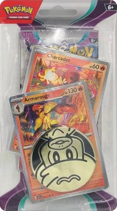 Scarlet & Violet: Paldea Evolved - Single Pack Blister (Armarouge) | Jack's On Queen