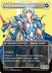 Cecil, Dark Knight // Cecil, Redeemed Paladin (Borderless) [FINAL FANTASY] | Jack's On Queen