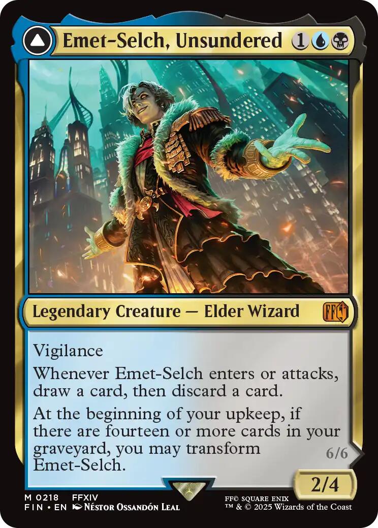 Emet-Selch, Unsundered // Hades, Sorcerer of Eld [FINAL FANTASY] | Jack's On Queen