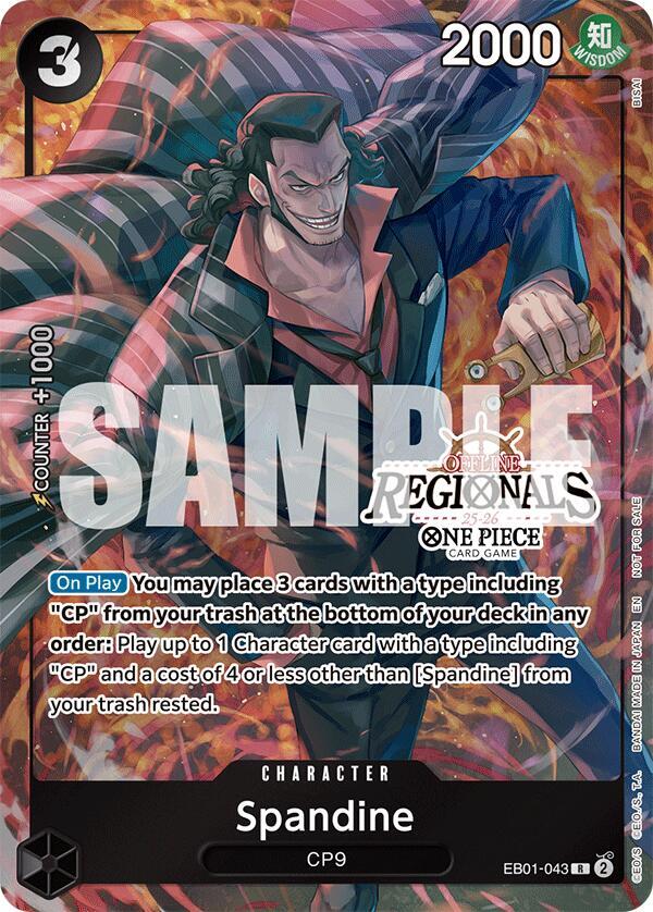 Spandine (Offline Regional Participation Pack 2025 Vol.1) (EB01-043) [One Piece Promotion Cards] | Jack's On Queen
