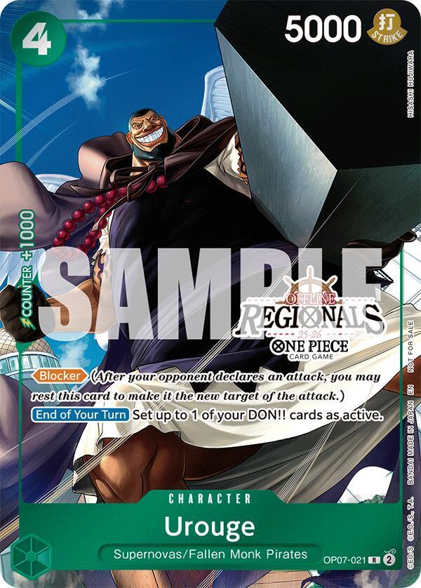 Urouge (Offline Regional Participation Pack 2025 Vol.1) (OP07-021) [One Piece Promotion Cards] | Jack's On Queen