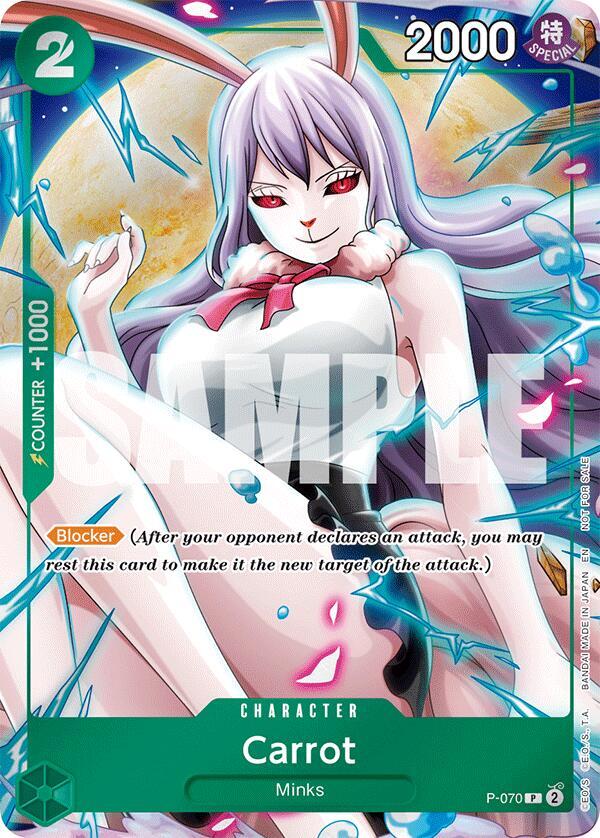 Carrot (Event Pack Vol. 6) (P-070) [One Piece Promotion Cards] | Jack's On Queen