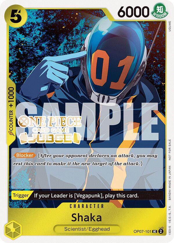 Shaka (Judge Pack Vol. 5) (OP07-101) [One Piece Promotion Cards] | Jack's On Queen