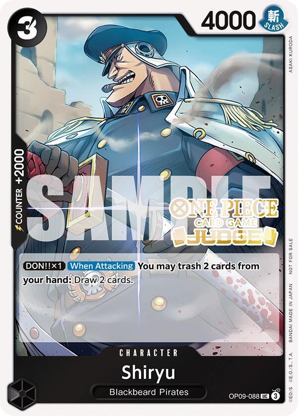 Shiryu (Judge Pack Vol. 5) (OP09-088) [One Piece Promotion Cards] | Jack's On Queen