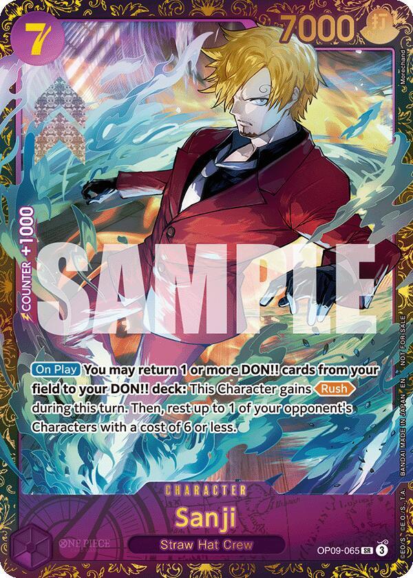 Sanji (Championship 25-26 Regionals Season 1) (OP09-065) [One Piece Promotion Cards] | Jack's On Queen