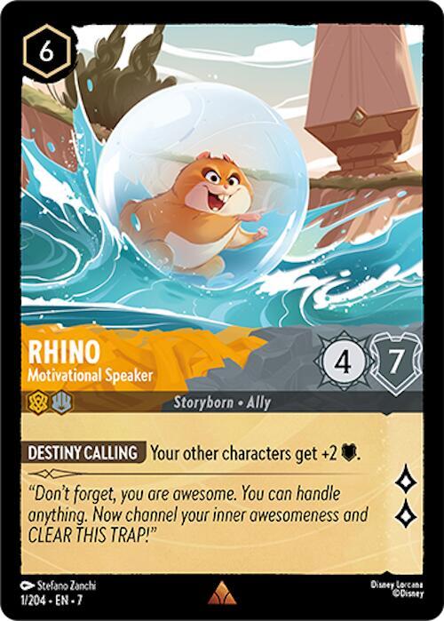 Rhino - Motivational Speaker (1/204) [Archazia's Island] | Jack's On Queen