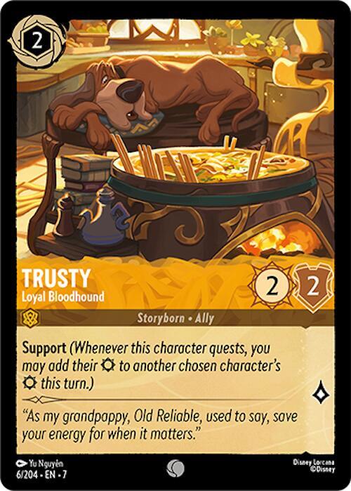 Trusty - Loyal Bloodhound (6/204) [Archazia's Island] | Jack's On Queen