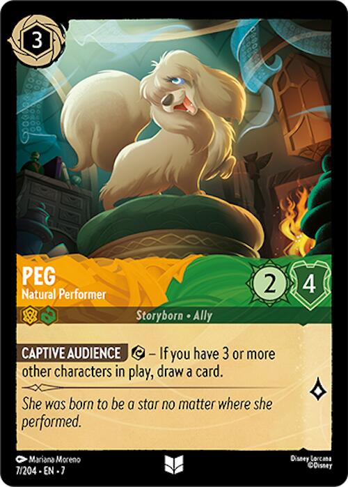 Peg - Natural Performer (7/204) [Archazia's Island] | Jack's On Queen