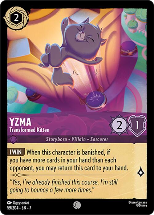 Yzma - Transformed Kitten (59/204) [Archazia's Island] | Jack's On Queen