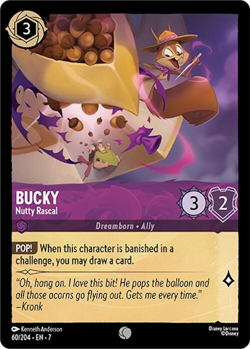Bucky - Nutty Rascal (60/204) [Archazia's Island] | Jack's On Queen