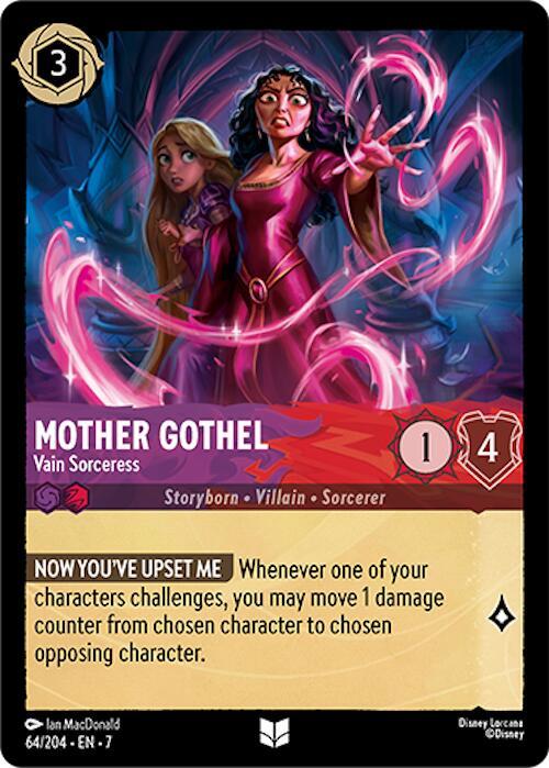 Mother Gothel - Vain Sorceress (64/204) [Archazia's Island] | Jack's On Queen