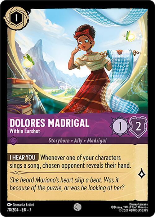 Dolores Madrigal - Within Earshot (78/204) [Archazia's Island] | Jack's On Queen