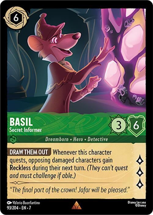 Basil - Secret Informer (93/204) [Archazia's Island] | Jack's On Queen