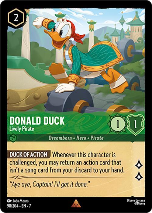 Donald Duck - Lively Pirate (98/204) [Archazia's Island] | Jack's On Queen