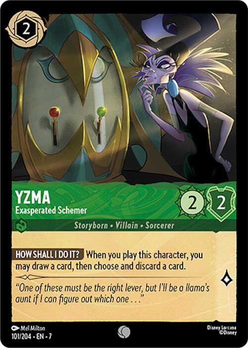 Yzma - Exasperated Schemer (101/204) [Archazia's Island] | Jack's On Queen