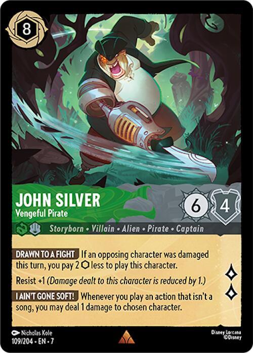 John Silver - Vengeful Pirate (109/204) [Archazia's Island] | Jack's On Queen