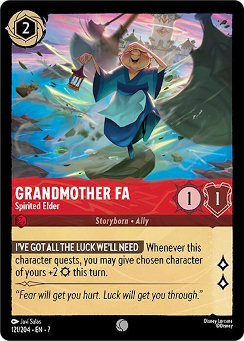Grandmother Fa - Spirited Elder (121/204) [Archazia's Island] | Jack's On Queen