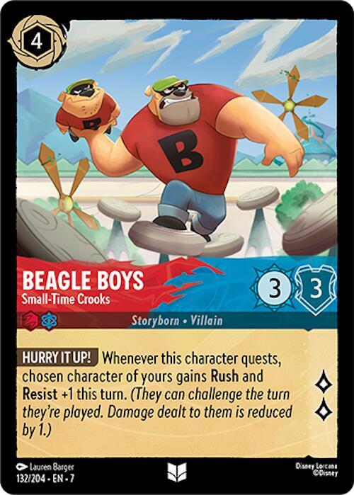 Beagle Boys - Small-Time Crooks (132/204) [Archazia's Island] | Jack's On Queen