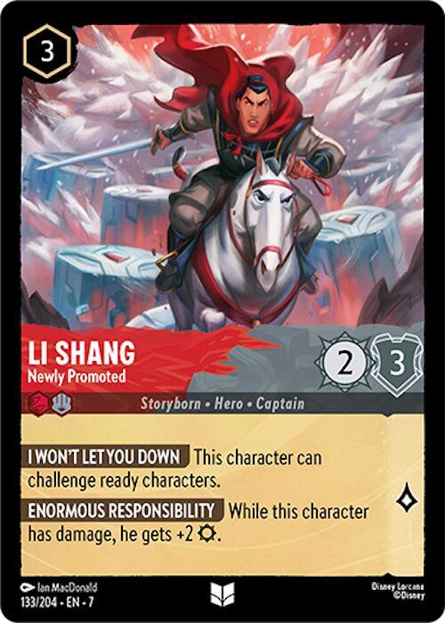 Li Shang - Newly Promoted (133/204) [Archazia's Island] | Jack's On Queen
