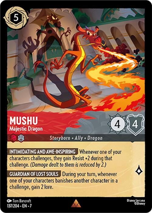 Mushu - Majestic Dragon (137/204) [Archazia's Island] | Jack's On Queen