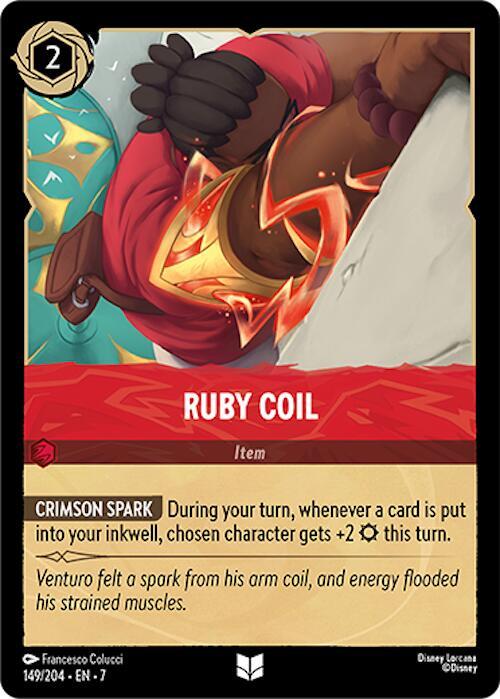 Ruby Coil (149/204) [Archazia's Island] | Jack's On Queen